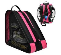 Roller Skate Bag,Great for Roller Skates, Ice Skates, Rollerblade, Figure Skates, Ice Hockey Skate - Skate Bag for Kids and Adults (Pink)
