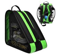 Roller Skate Bag,Great for Roller Skates, Ice Skates, Rollerblade, Figure Skates, Ice Hockey Skate - Skate Bag for Kids and Adults (Green)