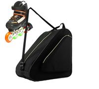 Roller Skate Bag - Instantly Stops Moisture Smell, Breathable Mesh Backpack with Adjustable Shoulder Straps, Heavy Duty 600D Oxford Fabric for Ice Skates and Wheeled Skates
