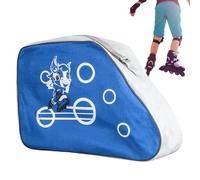 Roller Skate Bag - Skate Carrying Bag, Breathable Ice Skating Backpack, Adjustable Skating Holder | Ice Skating Bag For Protective Gear Travel Family Friends Lightweight Pr