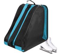 Roller Skate Bags for Women, Oxford Skating Shoes, Storage Bag, Three-Layer Design, Breathable Roller Skate Bag for Travel and Daily Life, Inline Skate