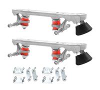 Roller Skate Base Plate,Skate Plate 4 Wheels 2 Row Plate Skate Base,Roller Skate Attachment for Shoes | Roller Skate Plate Roller Skate Bracket 2 Row Roller Plate,Aluminum Alloy Drift Skate Plate,Shoe