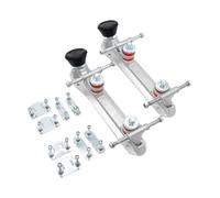 Roller Skate Base Plate,Skate Plate 4 Wheels 2 Row Plate Skate Base,Roller Skate Attachment for Shoes | Roller Skate Plate Roller Skate Bracket 2 Row Roller Plate,Aluminum Alloy Drift Skate Plate,Shoe