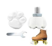 Roller Skate Brake, Abrasion Resistant Rubber Kit | 2.22 Inch Plug 160g Double Row Adjustable Toe Stopper Is A Quick Solution That Ensures Enhanced Safety On Your Roller Skates