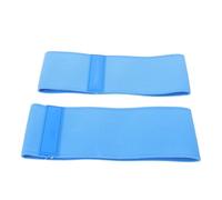 Roller Skate Shoe Covers Elastic Strap Band, 34-38 Size | Polyester Cotton Build, Anti-friction and Scratch-resistant, for Indoor Skating and Outdoor Use, Blue