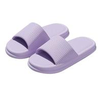 Roller Skate Shoes Men Men Cushion Slippers Shower Shoes Indoor Slides Bathroom Sandals Ultimate Comfort Lightweight Thick Sole Easy Clean Ankle Boots Men Shoes, purple, 6 UK