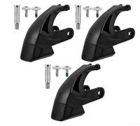 Roller Skate Stopper for Inline Skates with Optimized Contact Geometry and Consistent Friction Profile for Predictable Braking (3 sets)