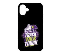 Roller Skate Track Talk Tough Case for iPhone 16 Plus