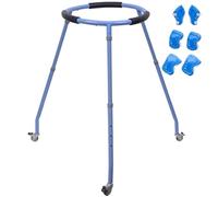 Roller Skate Trainer, Skating Learning Aid & Support with Adjustable Height for Boys or Girls,Includes a Pair of Skating Protective Gear,Learn Balance on Inline Skates for Beginners,Blue