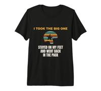 Roller Skater - I Took The Big One and Stayed Up - Skater Premium T-Shirt