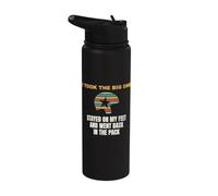 Roller Skater - I Took The Big One and Stayed Up - Skater Stainless Steel Insulated Water Bottle