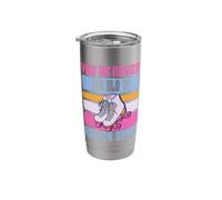 Roller Skater Party You're Never Too Old to Roller Skates Stainless Steel Insulated Tumbler