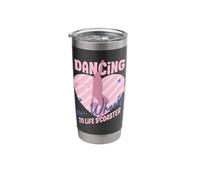 Roller Skates Party Dance On Wheels to Life Roller Skates Stainless Steel Insulated Tumbler
