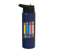Roller Skates Party Roller Flow Life in Tow Roller Skates Stainless Steel Insulated Water Bottle