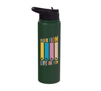 Roller Skates Party Roller Flow Life in Tow Roller Skates Stainless Steel Insulated Water Bottle