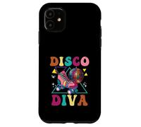 Roller Skating Disco Diva Skate Girl 70s Skater Groovy Case for iPhone 11