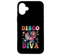 Roller Skating Disco Diva Skate Girl 70s Skater Groovy Case for iPhone 16 Plus