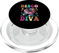 Roller Skating Disco Diva Skate Girl 70s Skater Groovy PopSockets PopGrip for MagSafe