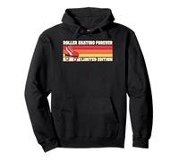 Roller Skating Forever Limited Edition Retro 70s Style Pullover Hoodie