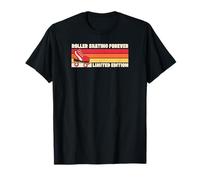 Roller Skating Forever Limited Edition Retro 70s Style T-Shirt