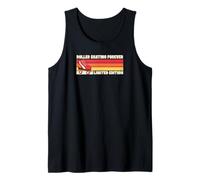Roller Skating Forever Limited Edition Retro 70s Style Tank Top