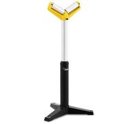 Roller Stand 63.5 to 103.5 cm 800 kg 2 Rollers - Roller Stands by MSW Black,Silver,Yellow