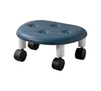 Roller Stool - Three Hundred Sixty Degree, Swivel Pedicure Shoe Stools, Low Portable Rollers Seat, Ergonomic Nail Salon, Compact Mobile Seating Unit | for Home Salons Studio Workshop Application
