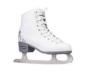 Rollerblade Bladerunner Ice Allure Women's Adult Figure Skates, White, Ice Skates, US Size 10