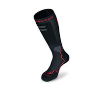 Rollerblade High Performance Men's Socks, Inline Skating, Multi Sport, Black and Red, Small