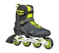 Rollerblade Macroblade 80 Inline Skates for Men, Fitness Inline Skates, Black/Lime, 42/42.5