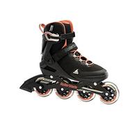 Rollerblade Women's Sirio 84 W Inline Skate, Nero/Corallo, X-Small UK
