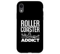 Rollercoaster Addict Funny Roller Coaster Theme Park Coaster Case for iPhone XR