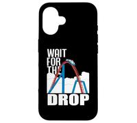 Rollercoaster Coasters Wait For The Drop Roller Coaster Case for iPhone 16