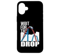 Rollercoaster Coasters Wait For The Drop Roller Coaster Case for iPhone 16 Plus