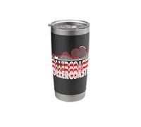 Rollercoaster Roller Coaster Amusement Park Thrilling Stainless Steel Insulated Tumbler
