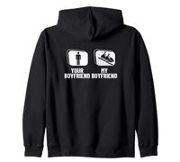 Rollercoaster Your Boyfriend My Boyfriend Roller Coaster Zip Hoodie