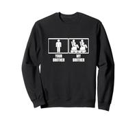 Rollercoaster Your Brother My Brother Funny Roller Coaster Sweatshirt