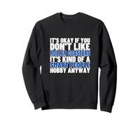 Rollercoasters Are For Smart People Funny Roller Coaster Sweatshirt