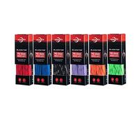 Rollerex Gladiator Waxed Hockey Skate Laces - Pro-Grade Durability & Water-Resistant - Ideal for Ice Hockey, Roller Hockey & Recreational Skating (Pearly Purple, 84")