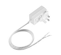 Rollerhouse 24VDC 1.0A White DC Wall Adapter/Power Supply 1-Amp Plug-in Transformer with 5 Ft Cable, AC 100-240V to DC 24V Transformers White