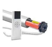 Rollerhouse AC 240V Wired Tubular Motor, Remote included, DIY Electric Roller Blinds for Your Smart Home with WiFi and Voice Control
