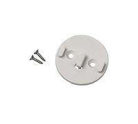Rollerhouse Motor Bracket Adapter Plate, Mounting Plates for Electric Blind Motor,1 Set White