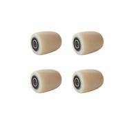 Rollers，Diameter 80mm, Width 93mm, Built-in 6204 Bearings, Bore 20mm, Nylon Load Wheels Drum Wheel