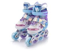 Rollers for Children Rollerblade Youth Kids Girls Adjustable LED with Glowing Wheels Various Colors Scate Meteor