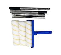 Rollers for Painting, House Painter's Roller with Extension Handle, Comfortable Paint Roller with Telescopic Rod for Furniture Projects, Wall Renovation, Interior Design, DIY