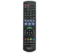 ROLLGAN N2QAYB001046 Replaced Remote Control Applicable For Panasonic Blu-ray DVD Player DMR-BWT720 DMR-BST820 DMR-BST720 DMR-BST721 DMR-PWT550 DMR-BWT750 DMR-BWT750GL Sub N2QAYB000759 N2QAYB001114