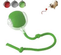 Rollie Pets, Rollie Pet Toy, Interactive Cat Toy for Indoor Cats, Portable Rechargeable Smart Cat Dog Toys Ball (Green)