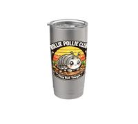Rollie Pollie Club Cute Bug Lover Tiny Entomologist Isopod Stainless Steel Insulated Tumbler
