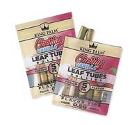 Rollie Prerolled Cones - All Natural Preroll Palm Leaf Cone - Corn Husk Filter TIps - Organic Pre Rolled Palm Leaf Wraps - 5 Cones per Pack, 2 Packs Display - Cherry Vanilla