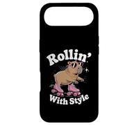 Rollin Capybara Roller Skating Case for iPhone Air